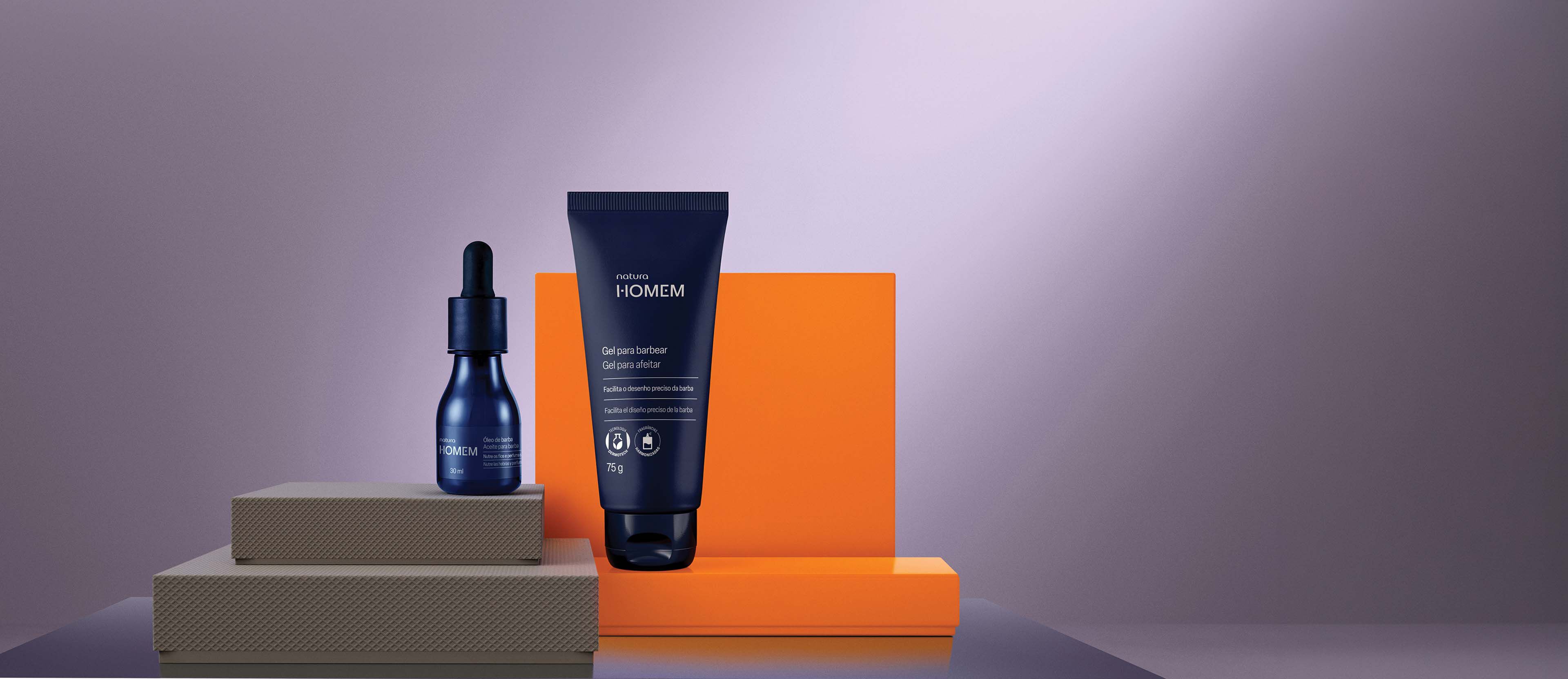 Kit Homem barba hidratación