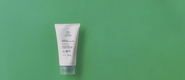 Desodorante antitranspirante en crema Erva Doce