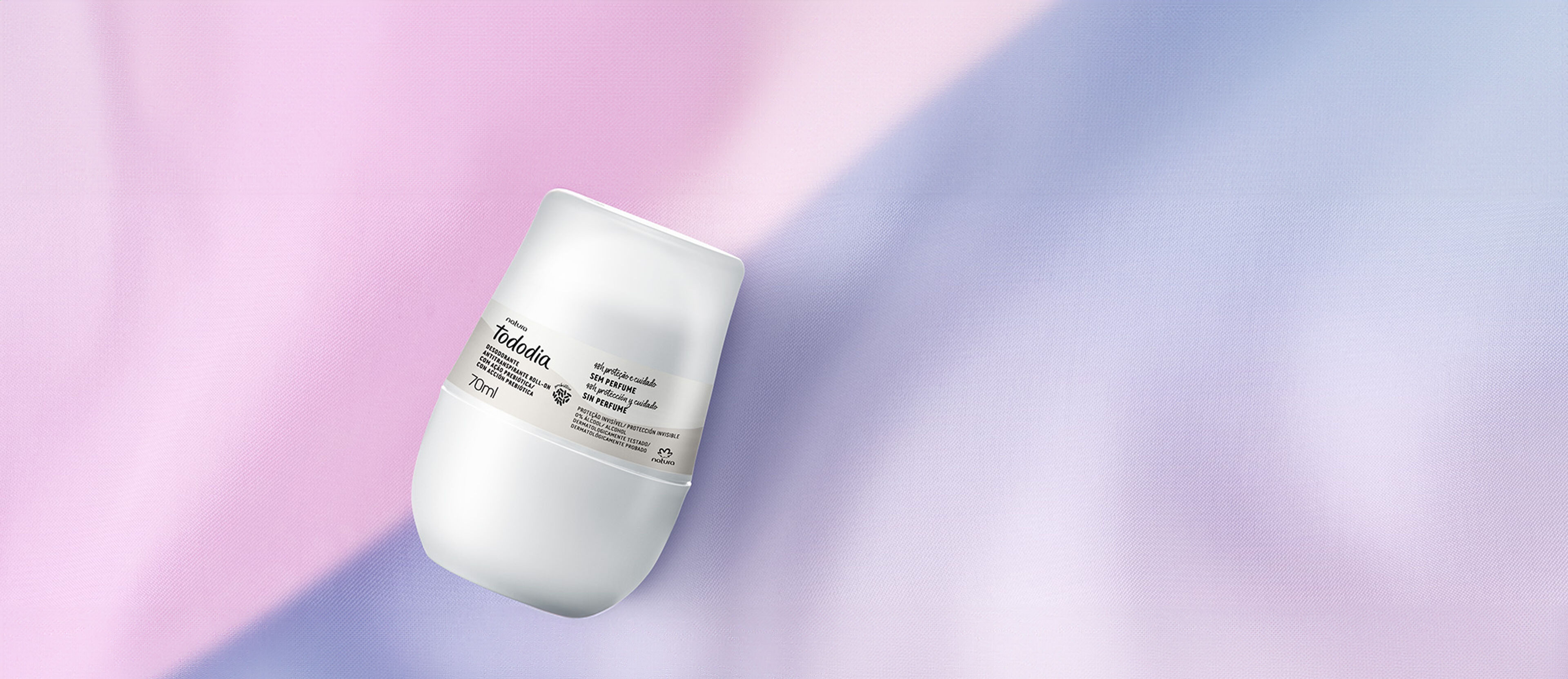 Desodorante antitranspirante roll-on Tododia sin perfume