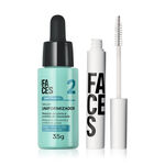 kit sérum Uniformiza+ y máscara para ojos y cejas incolora Faces (2 productos)