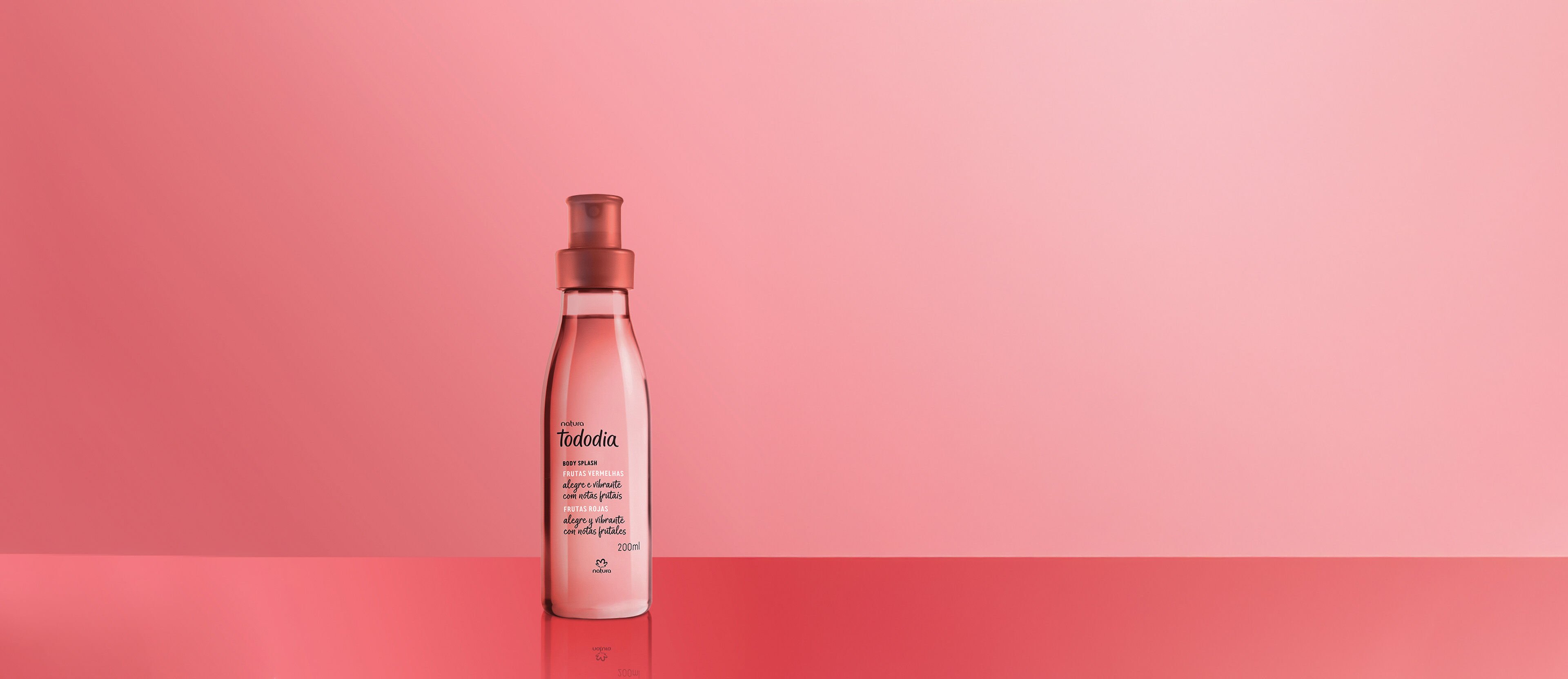 Body splash Tododia frutas rojas femenino 200ml