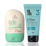 Kit Faces hidratacion y protección solar