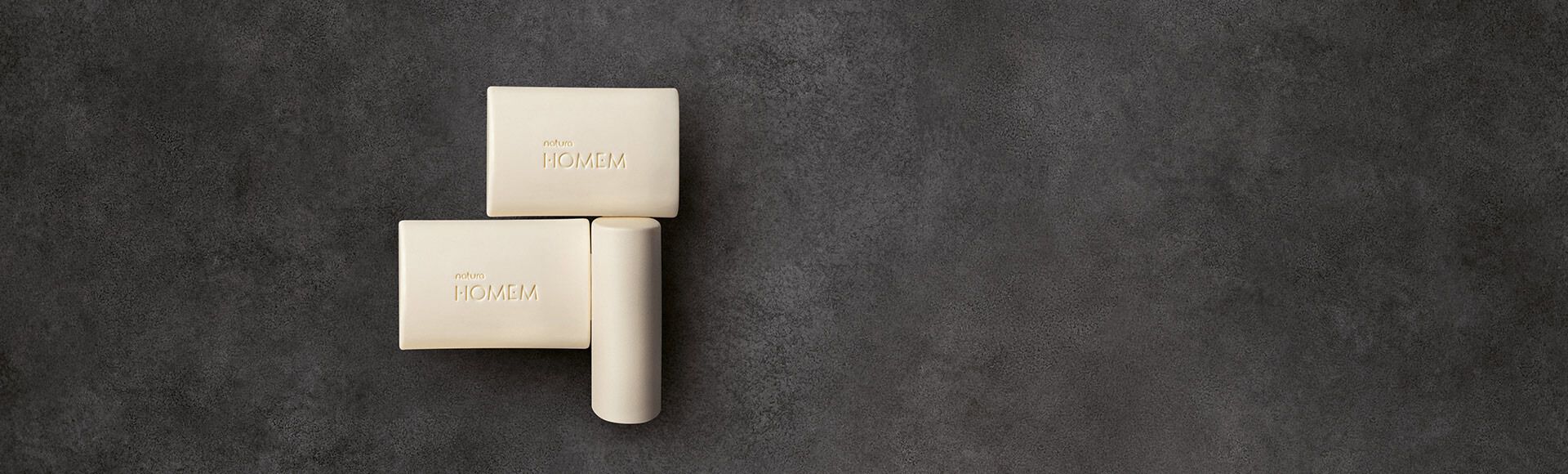 Jabones en barra cremosos y refrescantes Homem