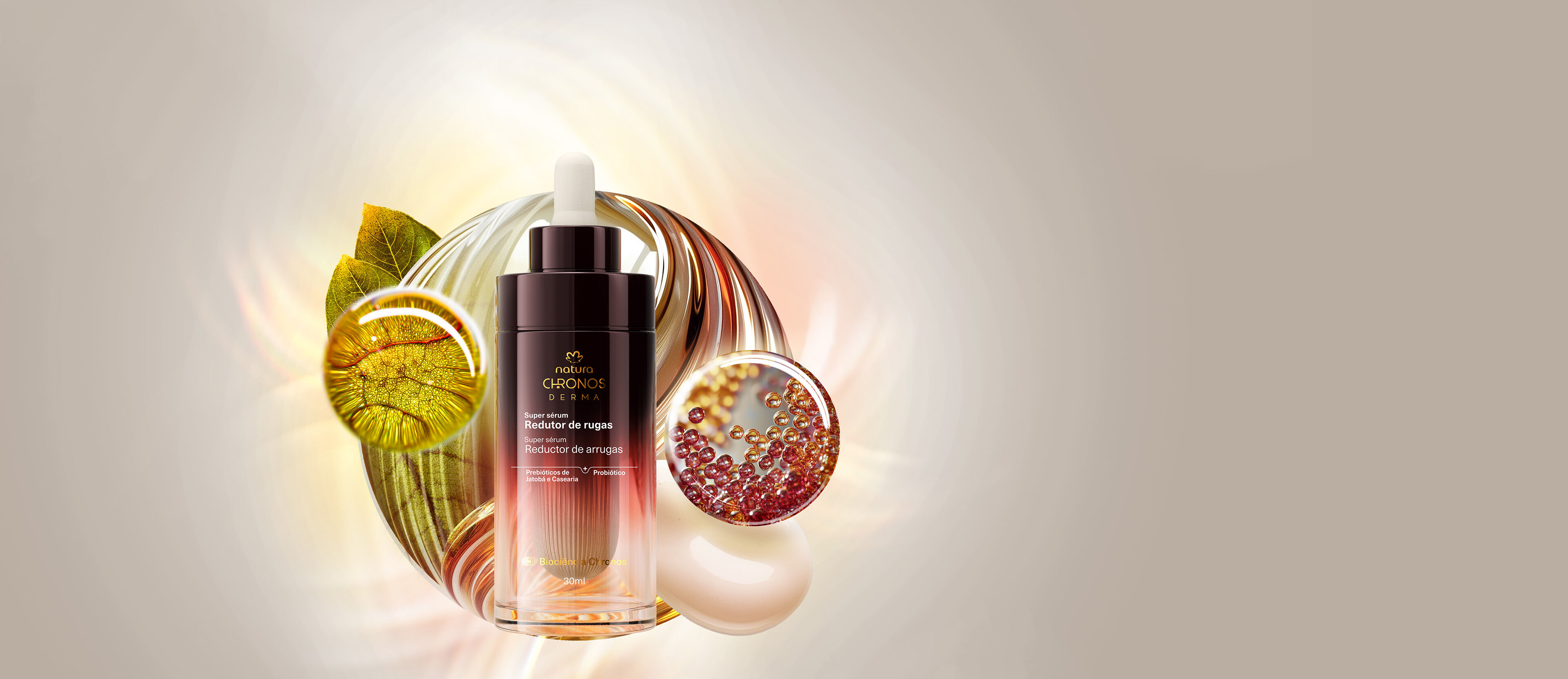 Súper Sérum Reductor de Arrugas Chronos Derma 30 ml