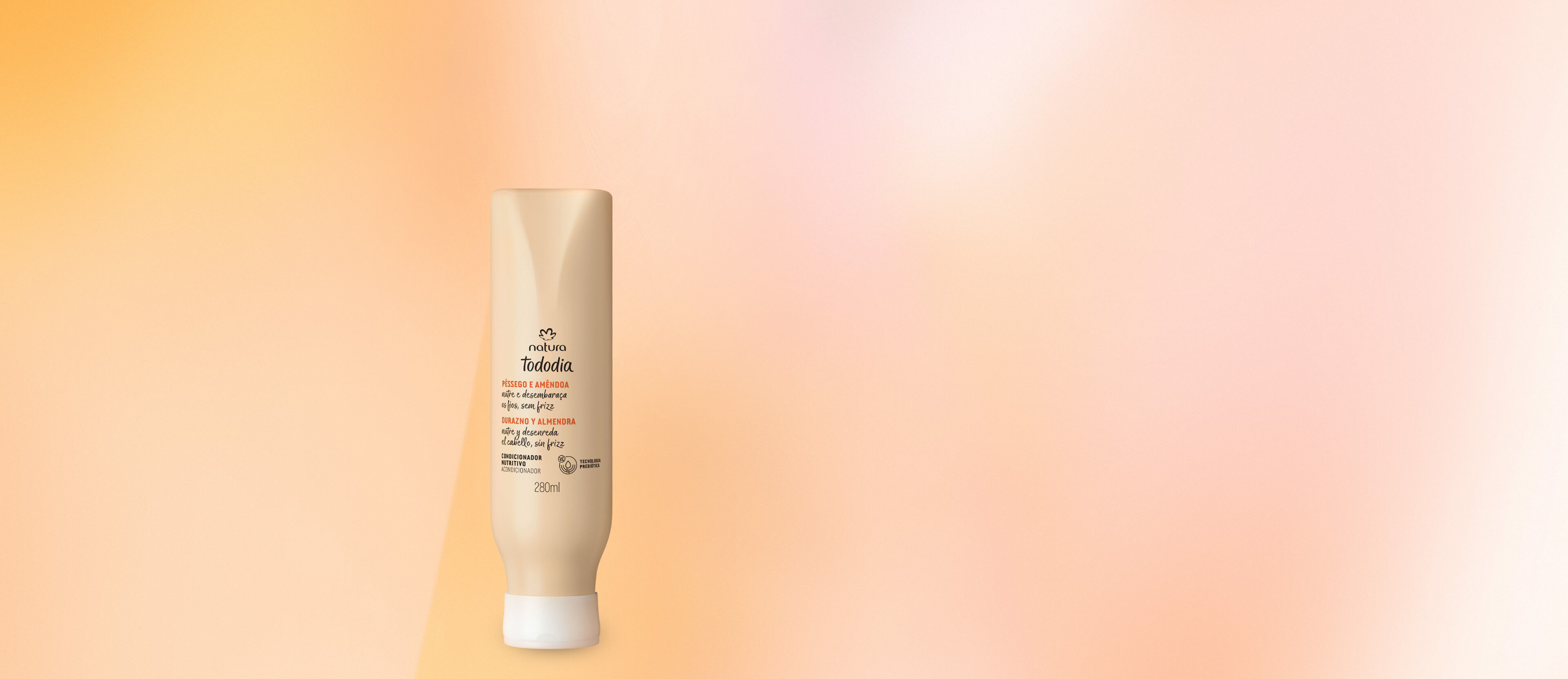 Acondicionador nutritivo Tododia durazno y almendra