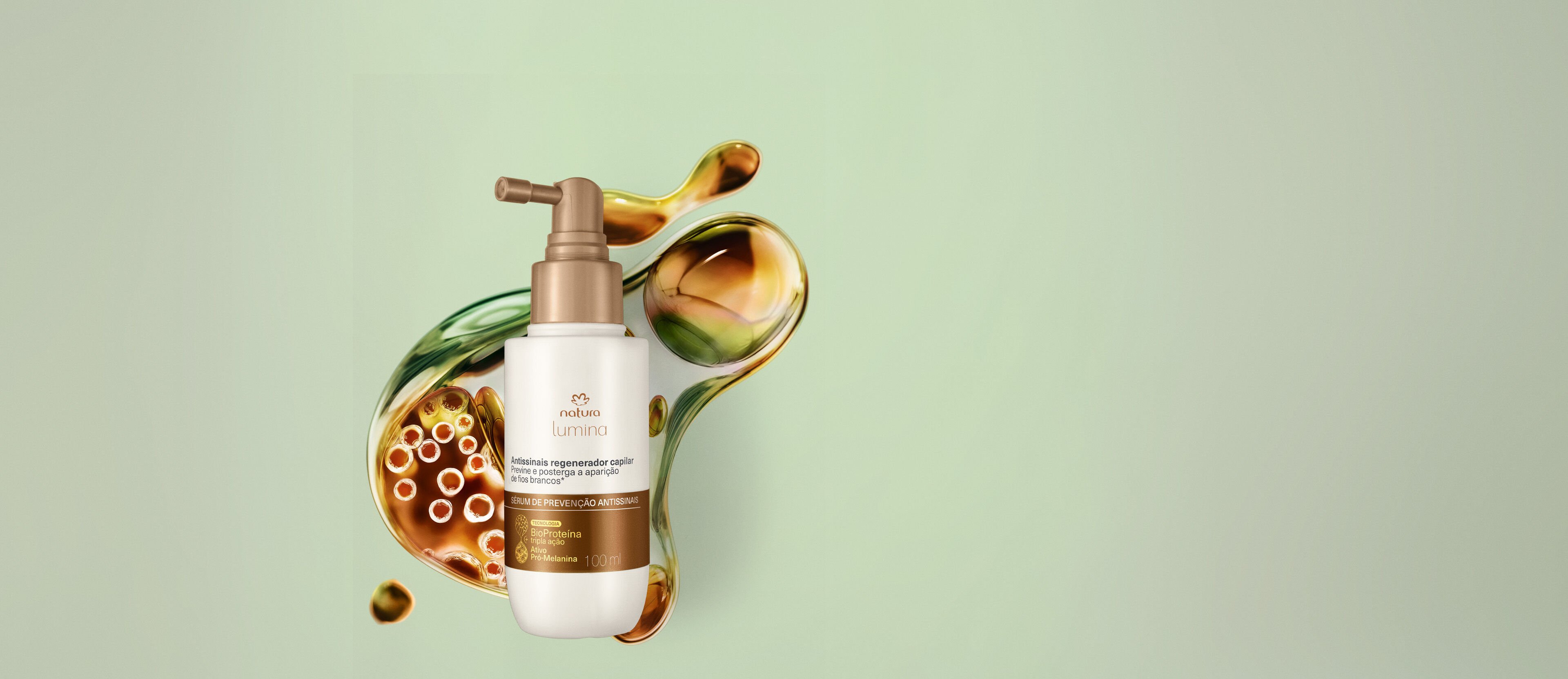 Sérum de prevención antiseñales regenerador capilar Lumina