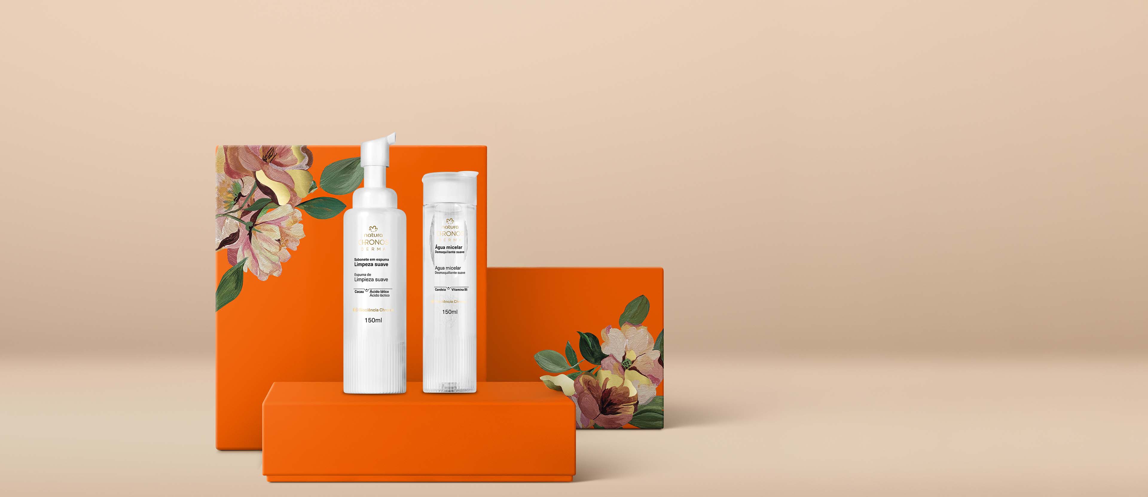 Regalo Madres Limpieza Chronos Derma (1 agua micelar + 1 espuma de limpieza)