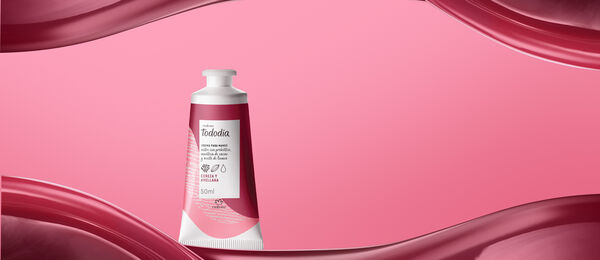 Crema Nutritiva para Manos Tododia Cereza y Avellana
