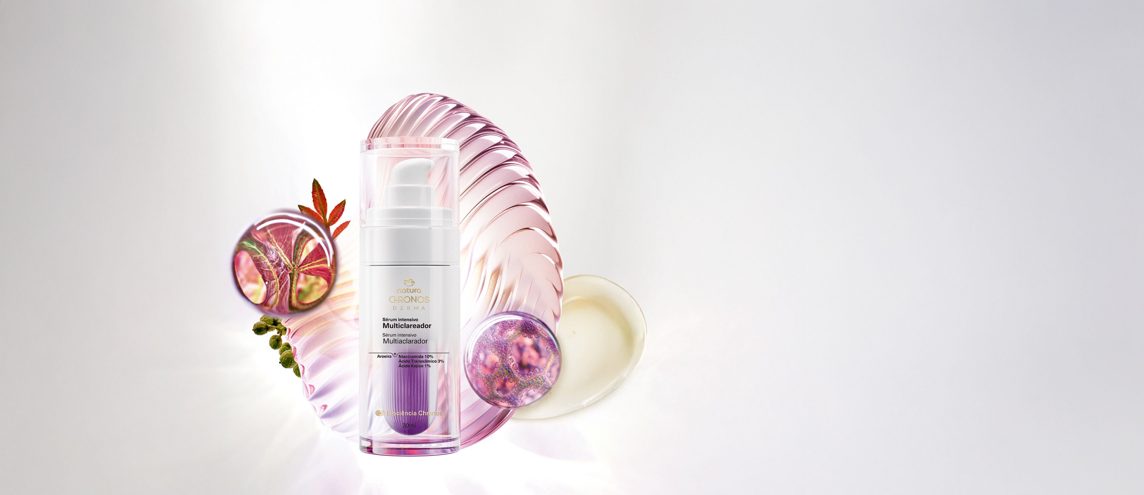 Sérum intensivo multiaclarador rostro y cuello