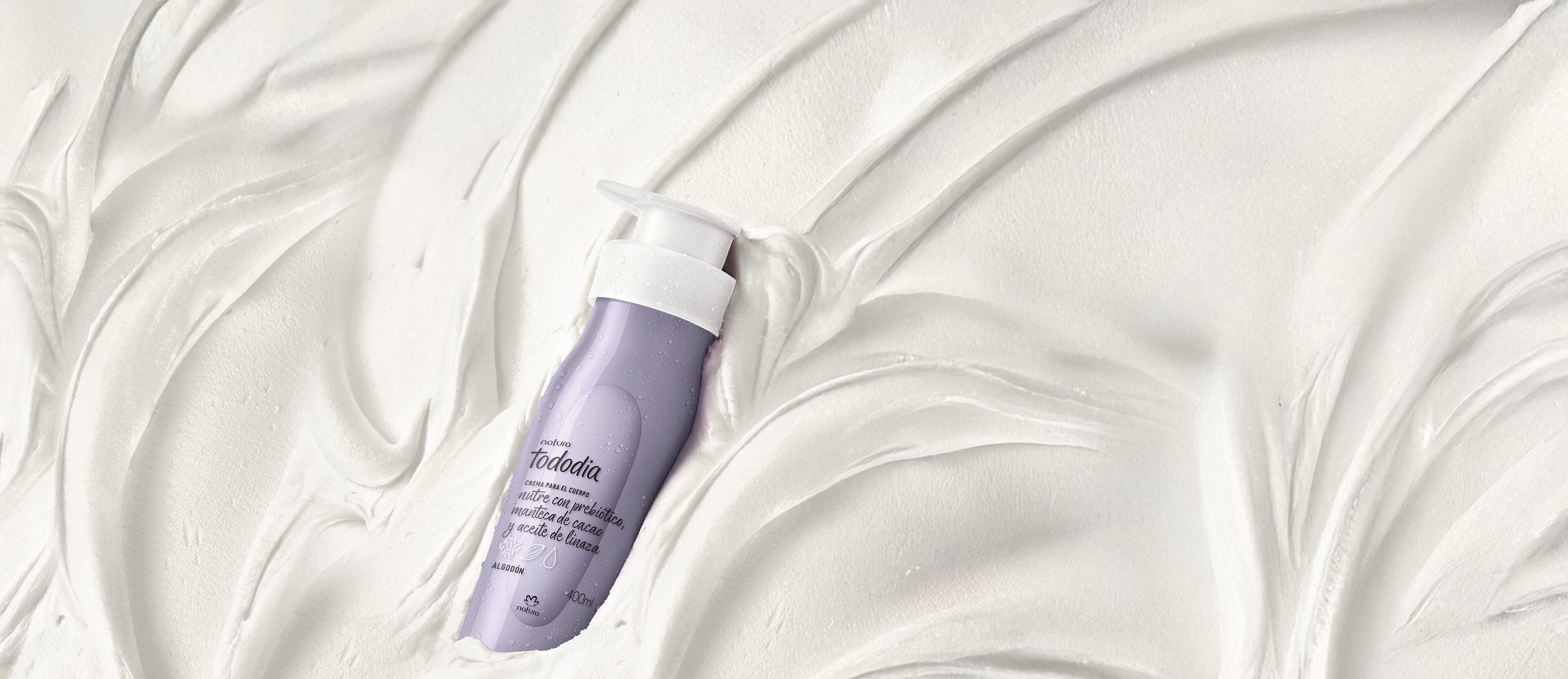 Crema nutritiva corporal Tododia algodón