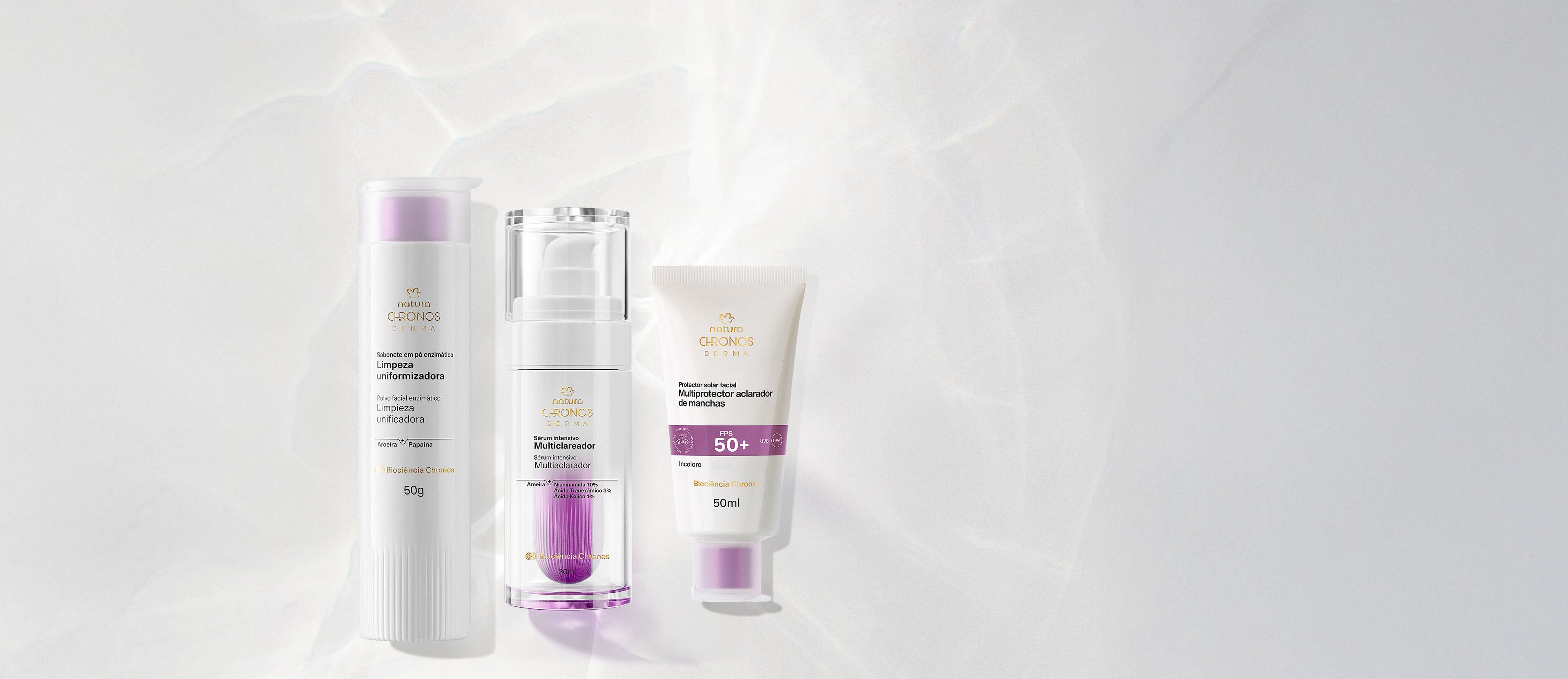 Kit Rutina Multiaclaradora de Manchas Chronos Derma