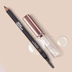 Kit Lápiz Castaño Faces y Sérum para Cejas Una (2 productos)