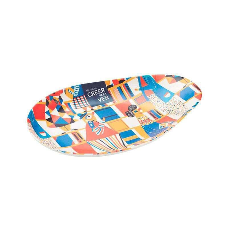 Bandeja en fibra de bambú