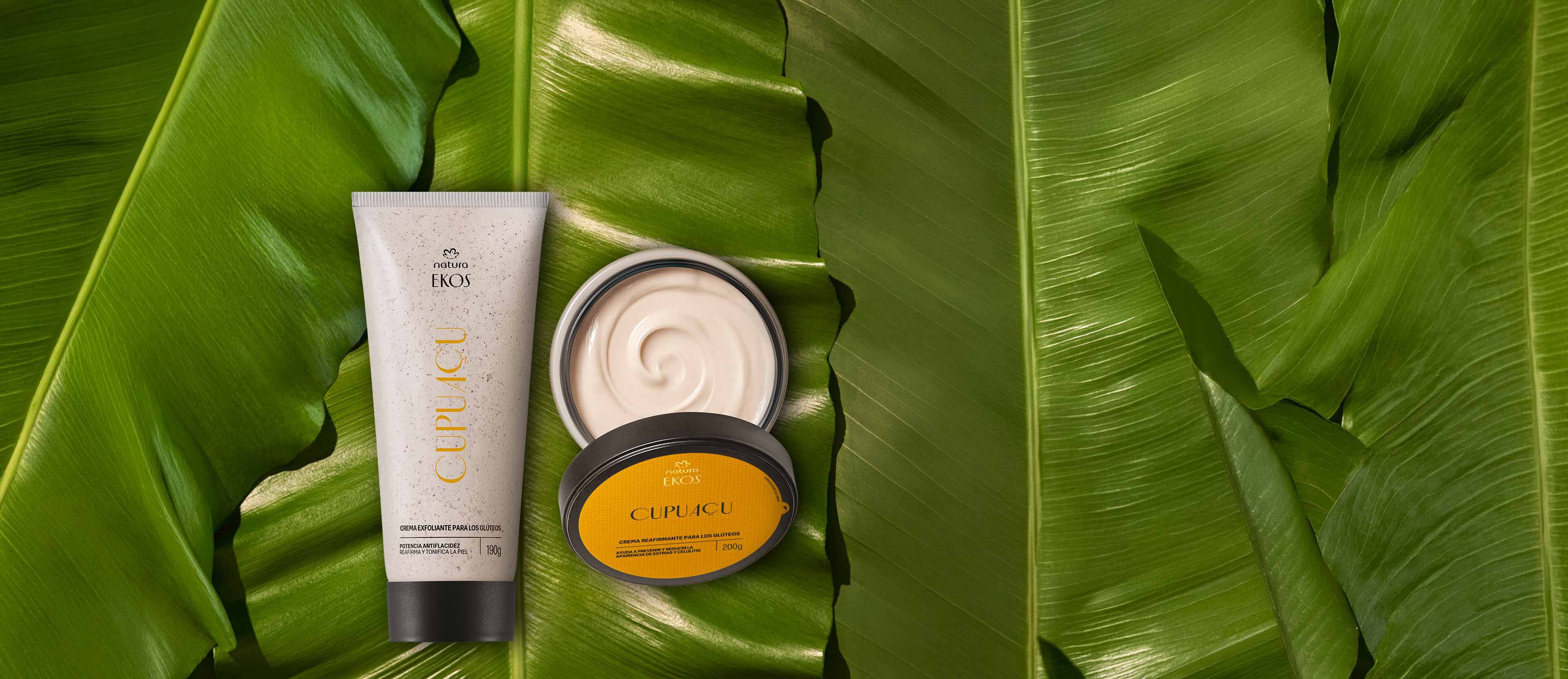 Kit Reafirmante y Exfoliante para Gluteos Ekos Cupuaçu (2 productos)