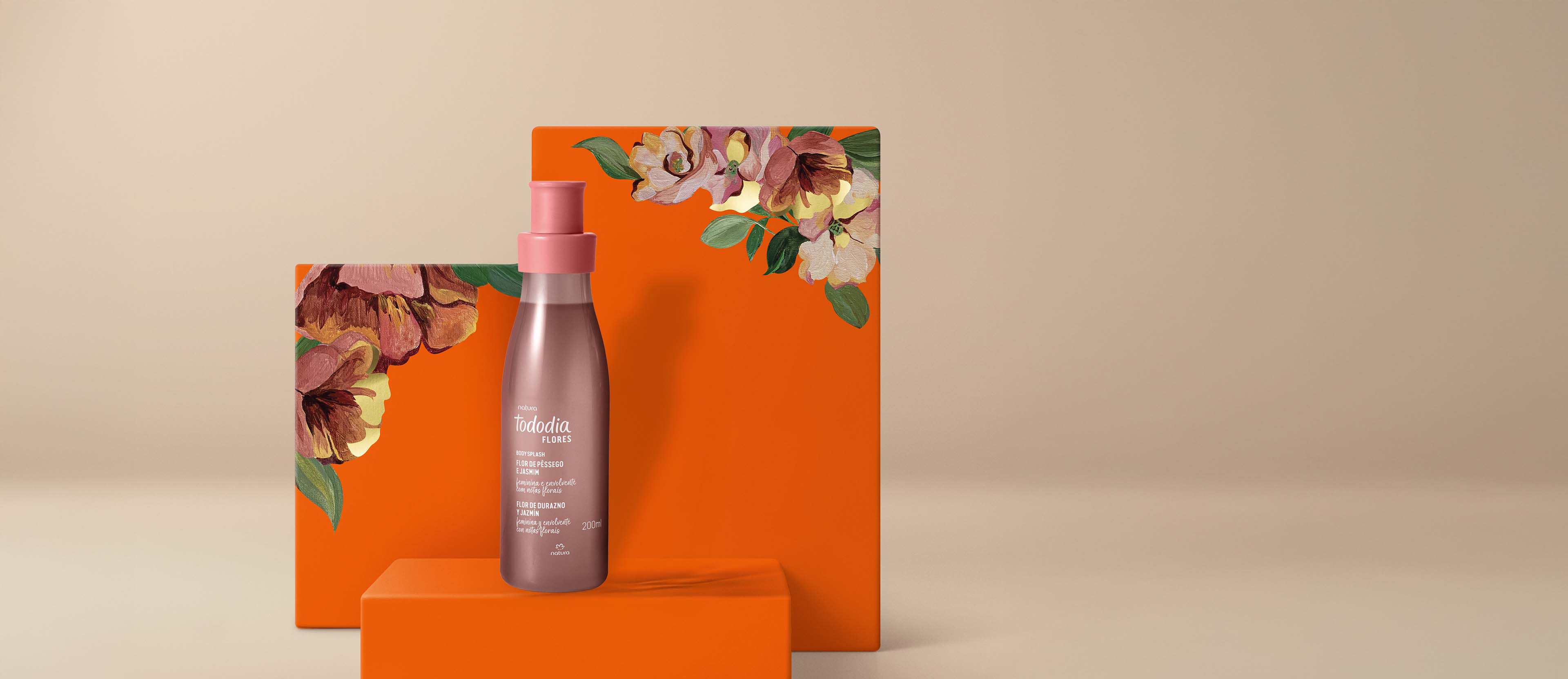 Body Splash Flor de Durazno y Jazmín Tododia | Día de las Madres