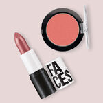 Kit Labial Multimix Cremoso y Blush Color Faces (2 productos)