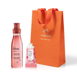 Regalo Madres Body Splash y Crema de Manos Tododia Frutas Rojas