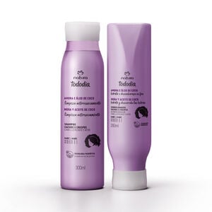 Kit Rizos y Crespos Tododia Mora y Aceite de Coco