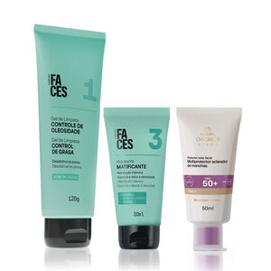 Kit Faces y Chronos Derma Multiprotección Solar Color 2