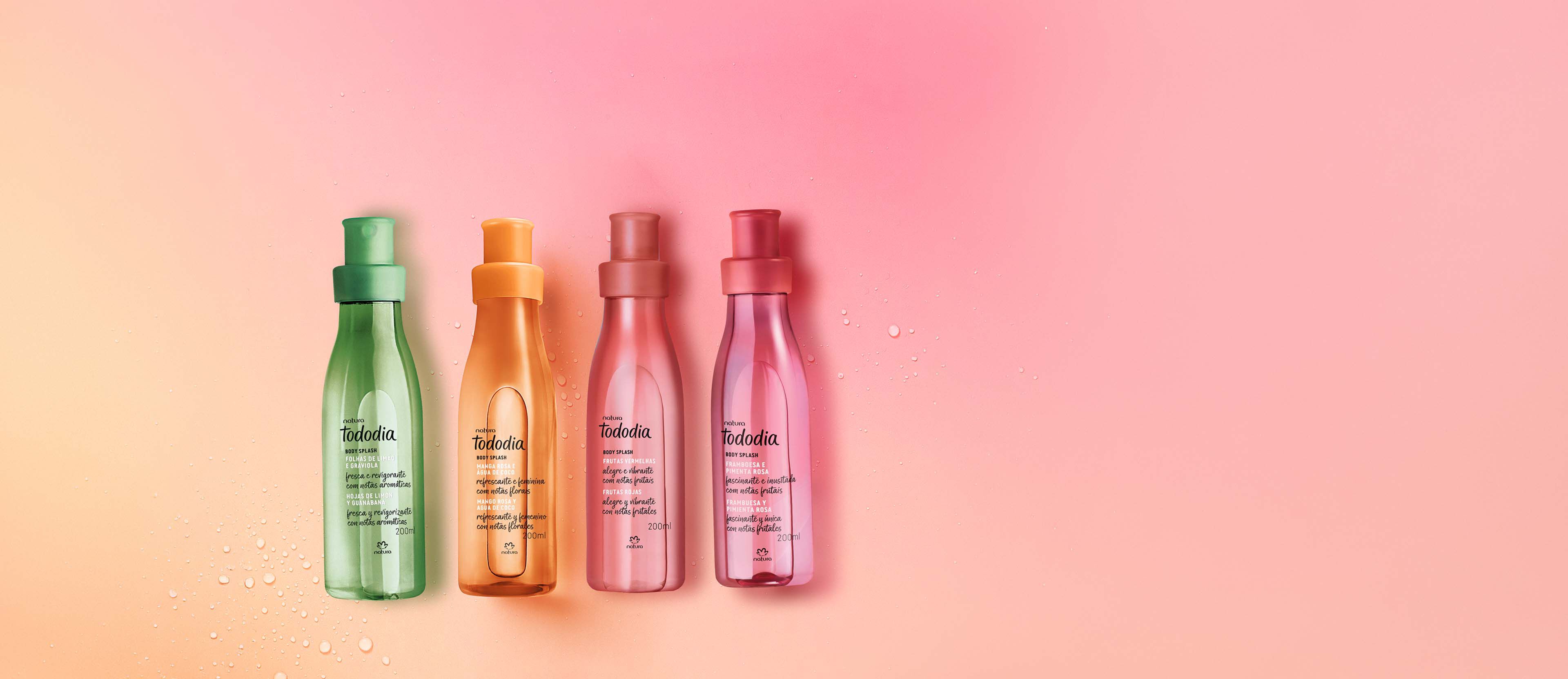 Kit Body Splash Surtidos Tododia (4 productos)