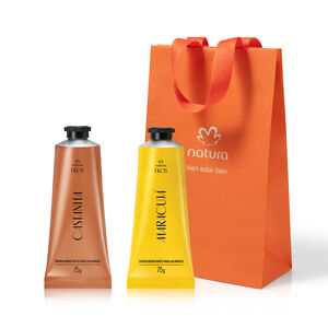 Regalo Madres Ekos Manos (1 crema maracuyá + 1 crema castaña)