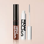 Kit Brillo Labial y Máscara para Ojos y Cejas Incolora Faces (2 productos)