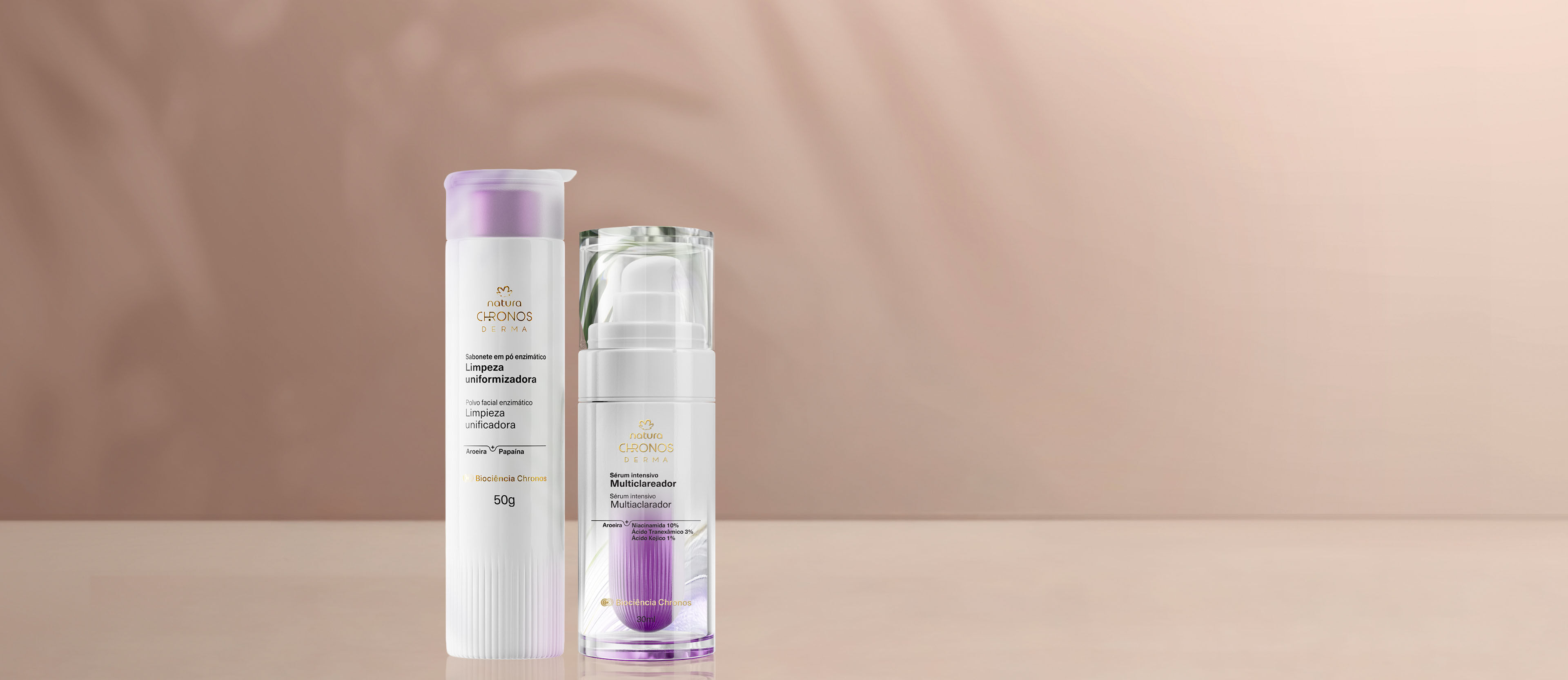 Set Chronos Derma Limpieza + Sérum Aclarador