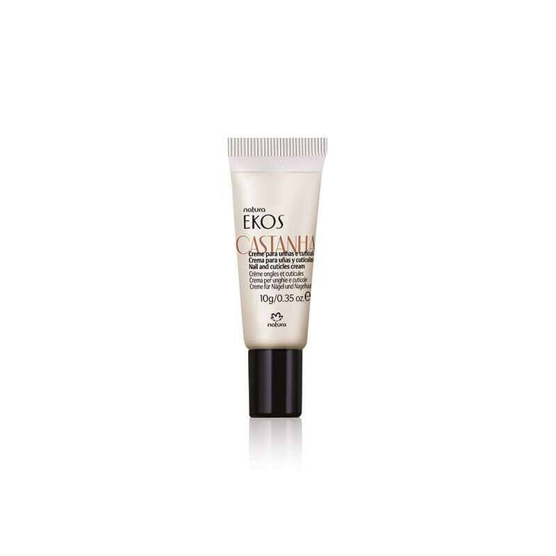 Crema fortalecedora de uñas y cutícula Ekos Castaña