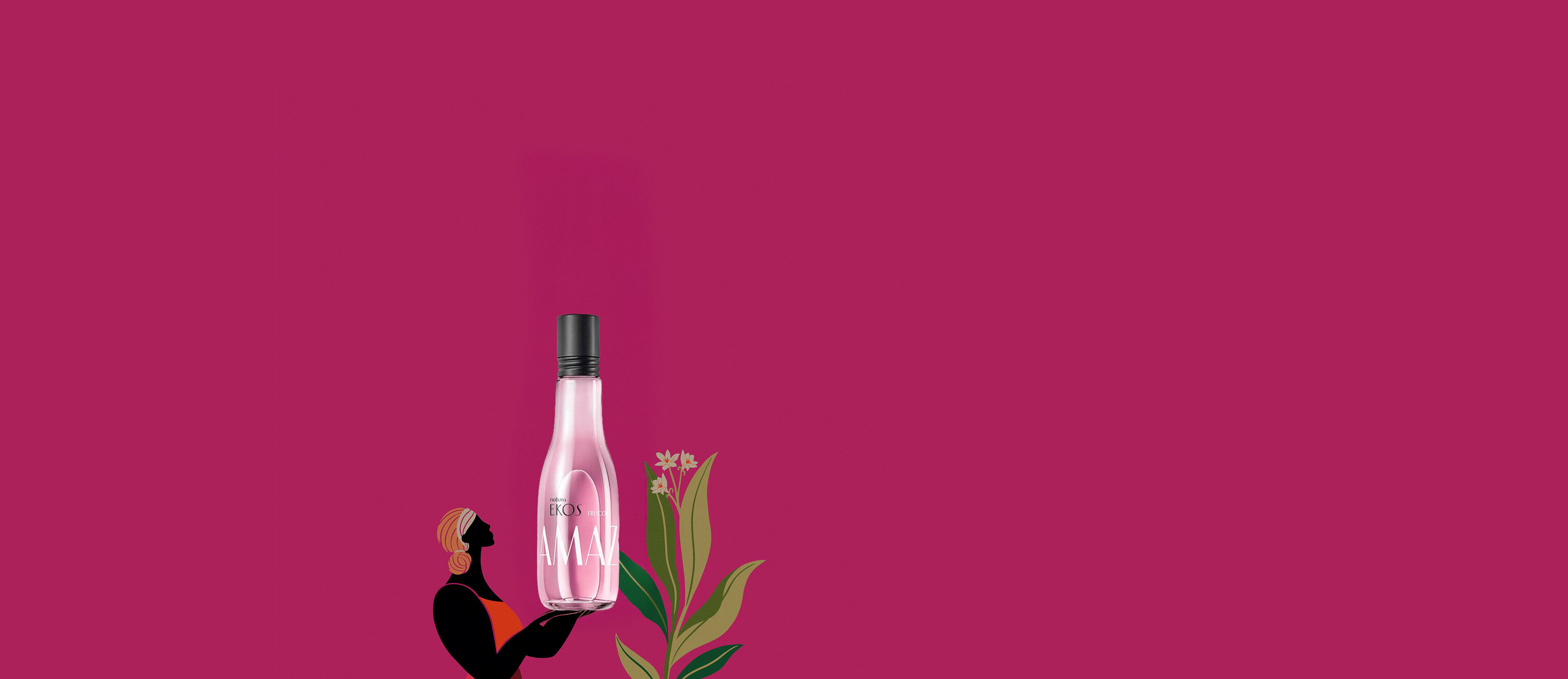 Eau de toilette Ekos amazó femenino 75ml