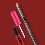 Kit Lip Combo Labial y Lápiz Faces Rojo