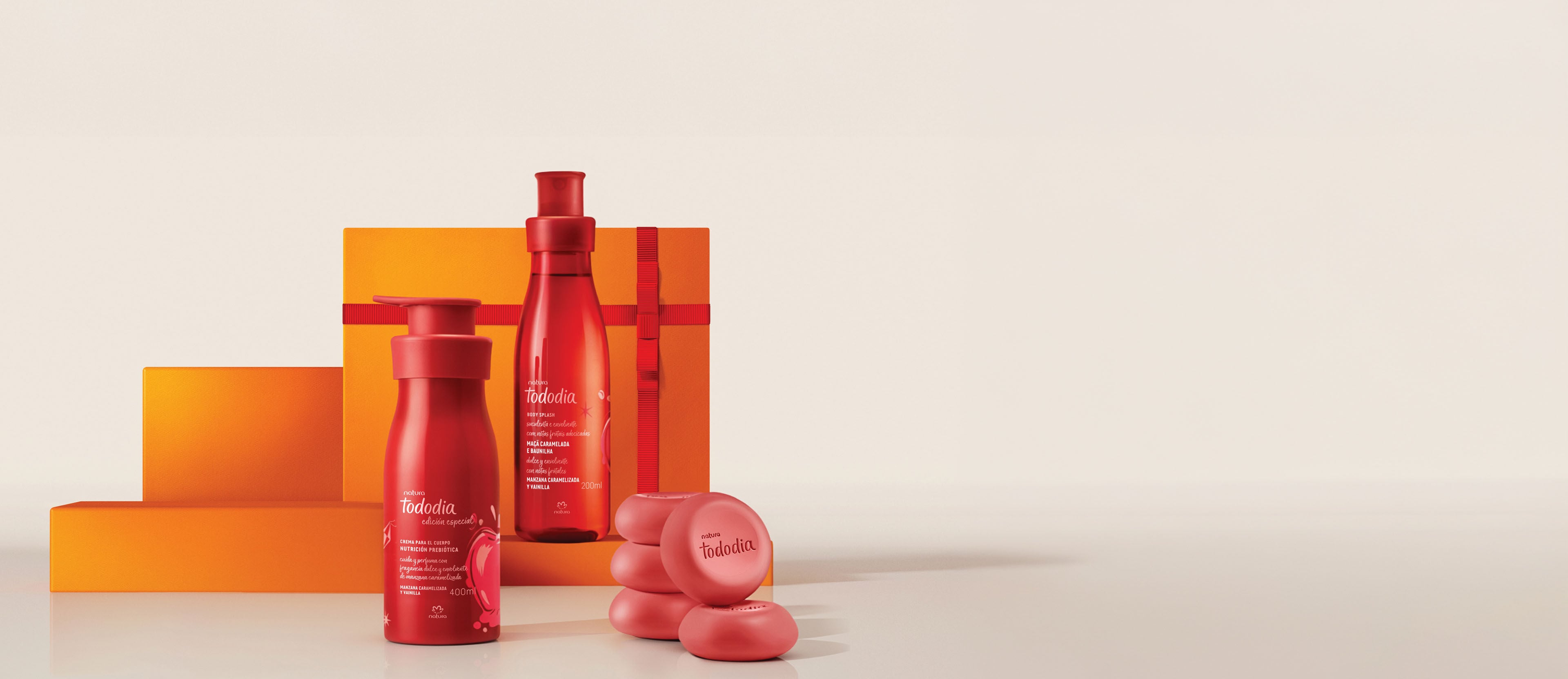 Rutina Tododia Manzana Caramelizada y Vainilla (3 productos)