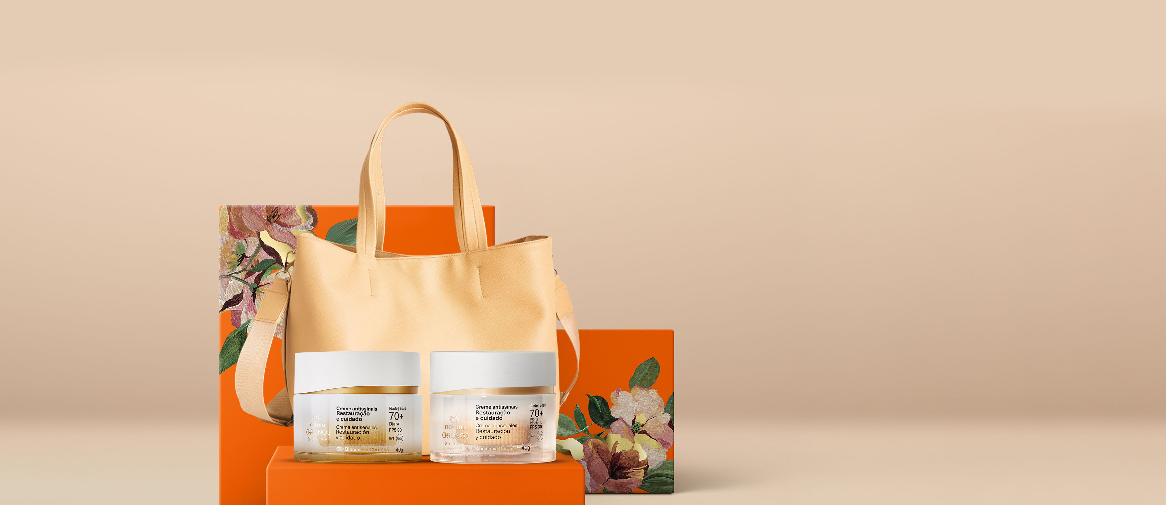 Regalo Madres Rutina 70+ (1 crema de día + 1 crema de noche + 1 cartera)