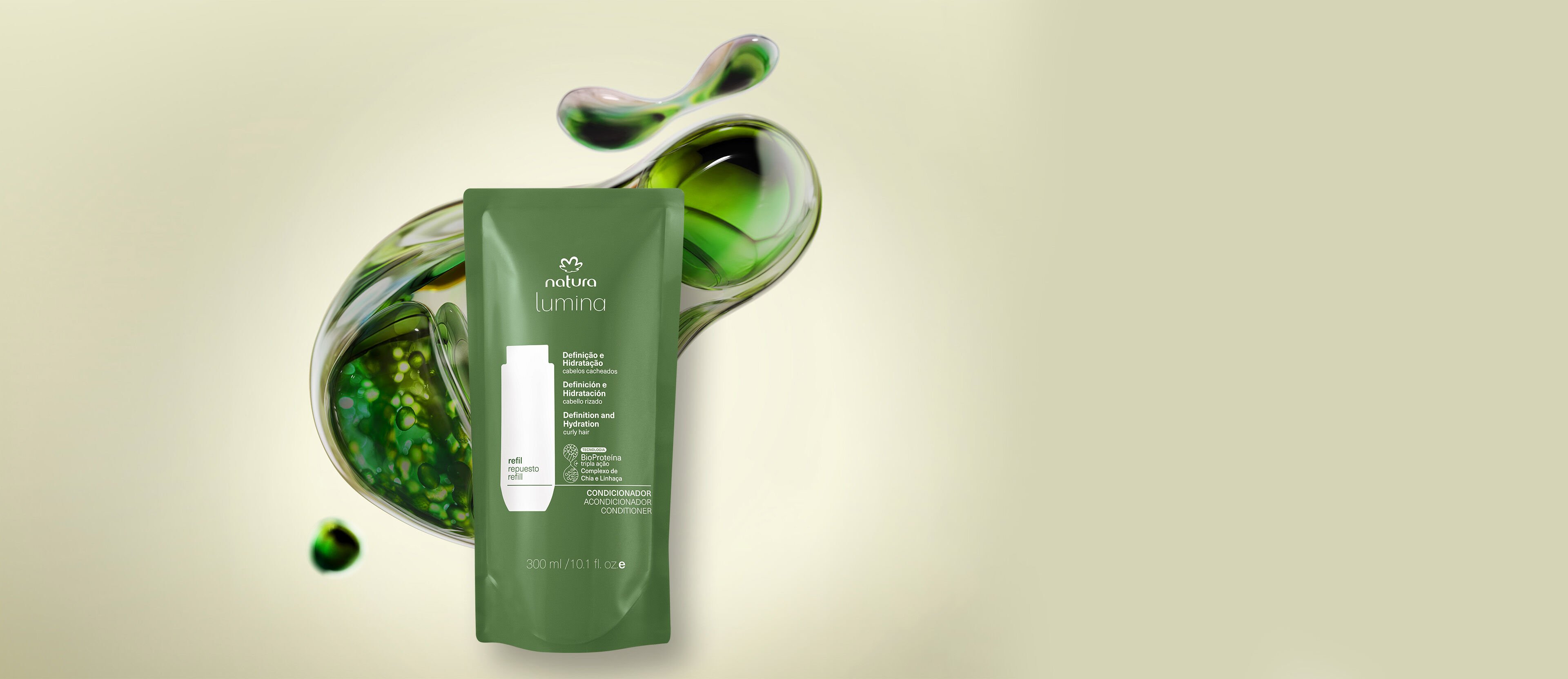 Repuesto Lumina Acondicionador hidratante definición e hidratación 300 ml