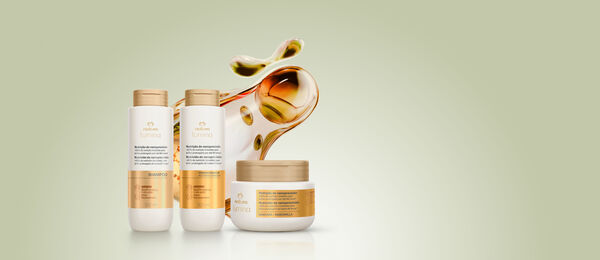Kit shampoo, Acondicionador y Mascarilla Lumina Nutrición y Nanoprecisión (3 productos)