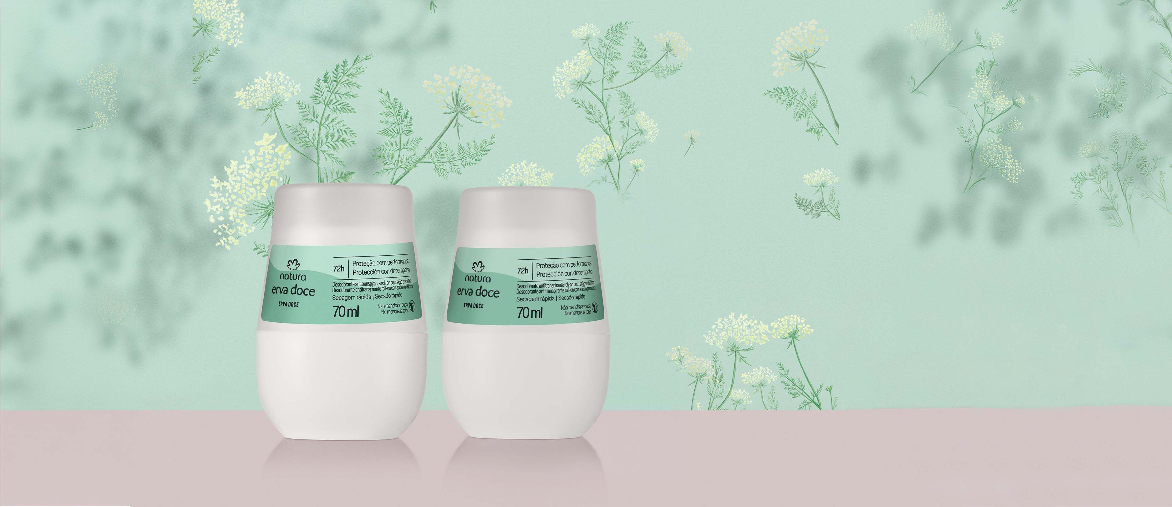 Kit Natura Erva Doce roll-on