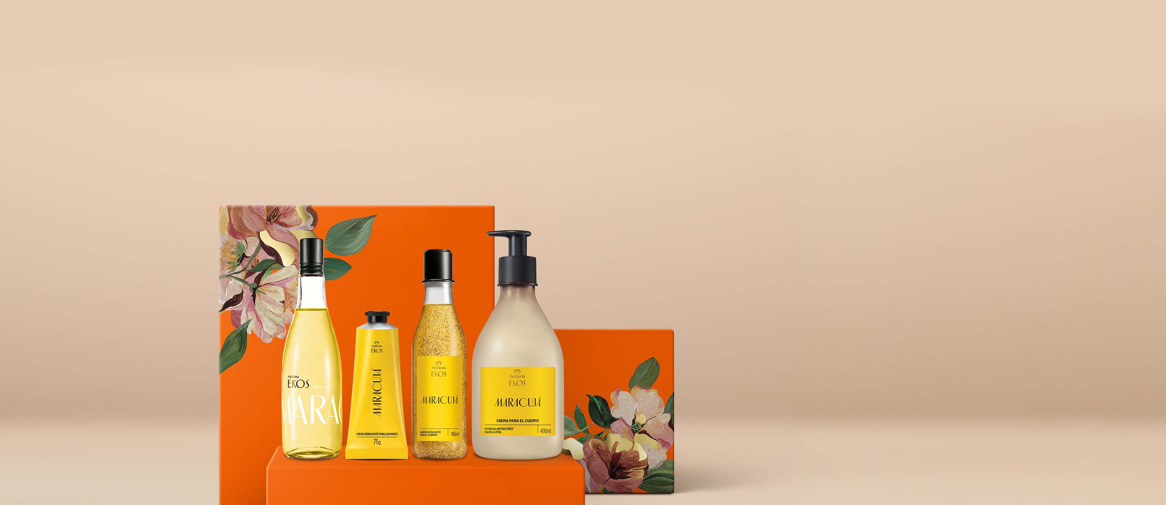 Regalo Madres Ekos Maracuyá (1 crema cuerpo + 1 jabón líquido + 1 crema manos)