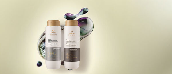 Kit Shampoo y Acondicionador Lumina Fuerza y Reparación Molecular
