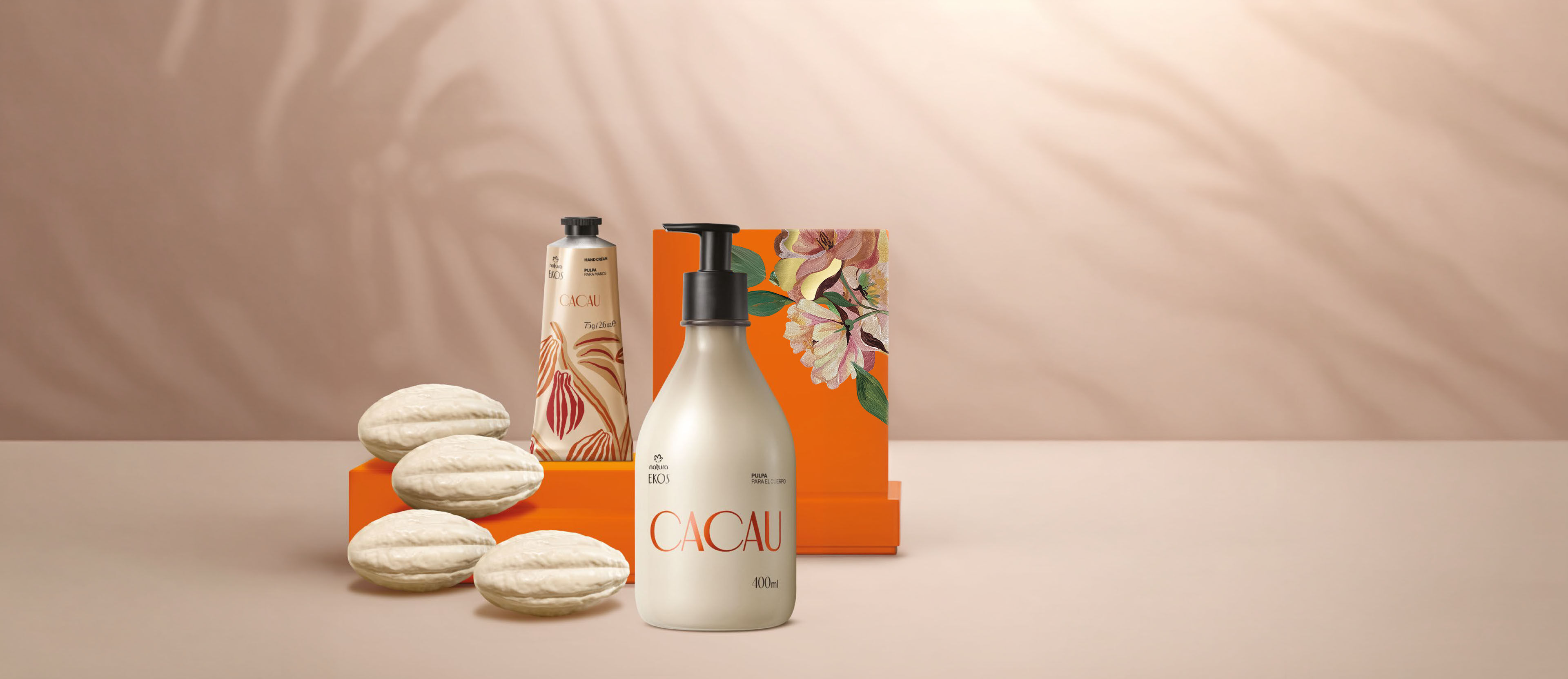 Regalo Madres Cacao (1 crema corpoal + 1 caja jabones barra tallados + 1 crema manos)