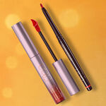 Kit Labial Líquido y Lápiz de Labios Rojo Natura Una (2 productos)