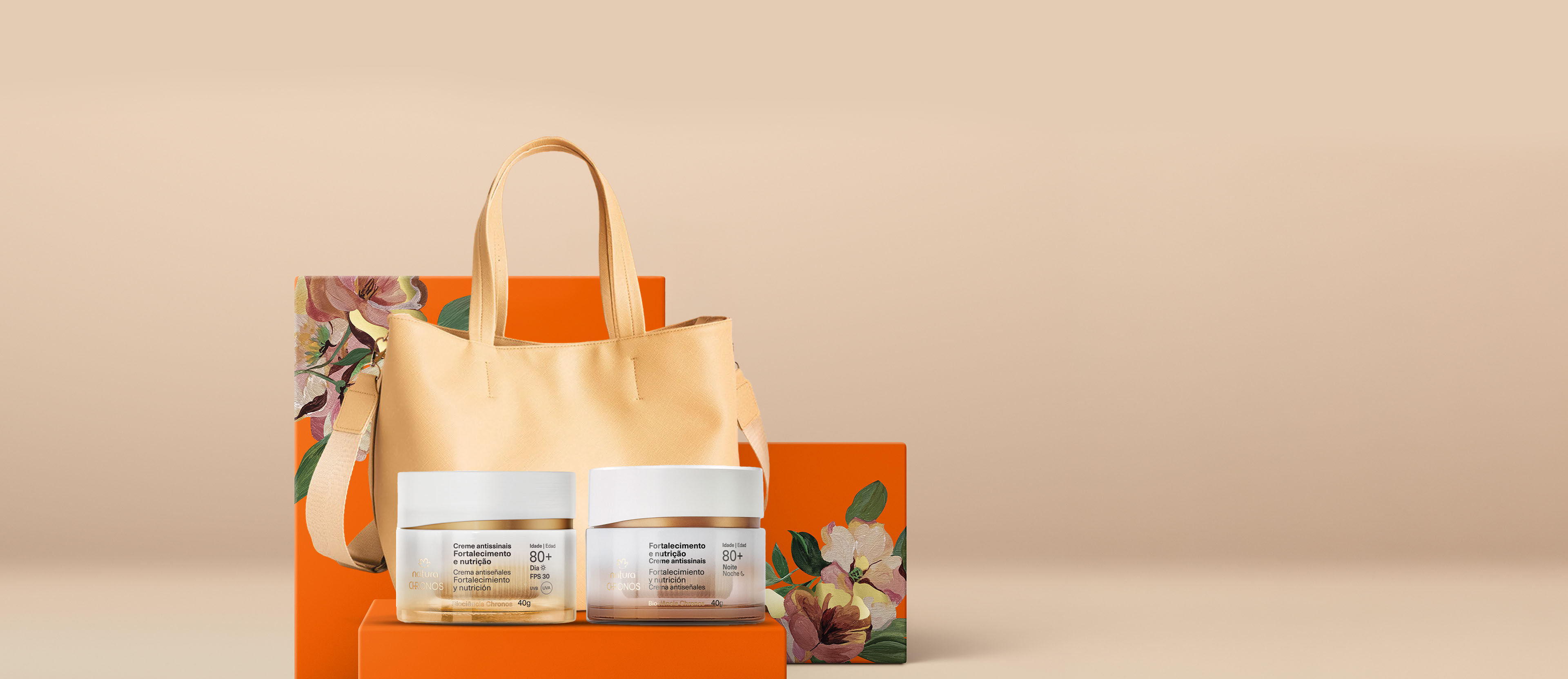 Regalo Madres Rutina 80+ (1 crema de día + 1 crema de noche + 1 cartera)