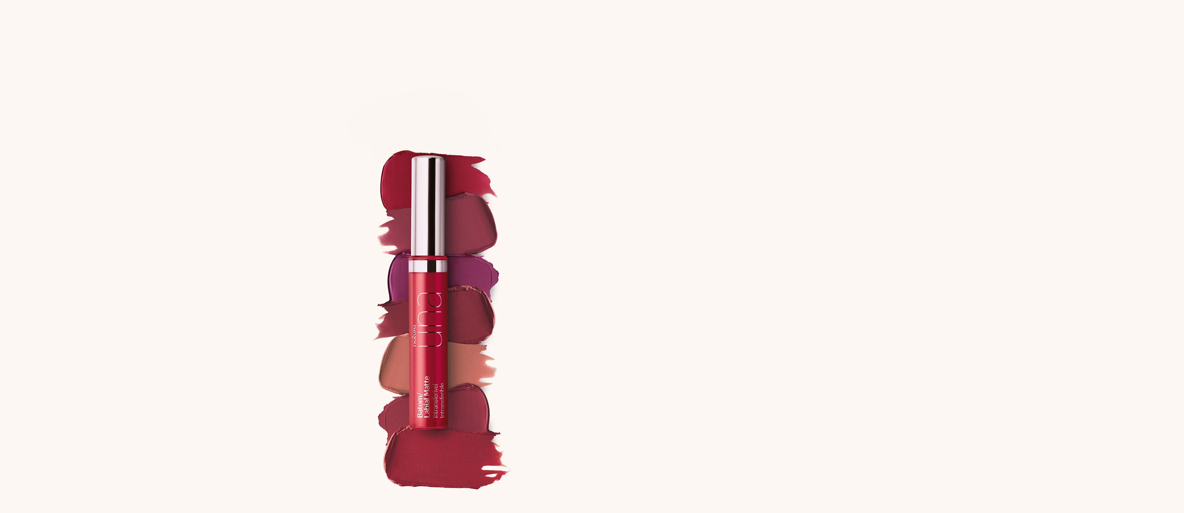 Una Labial mate intransferible nude 6M 8 ml