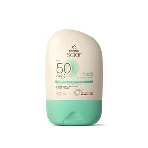 Protector Solar Facial Piel Mixta a Oleosa FPS 50 Natura Solar
