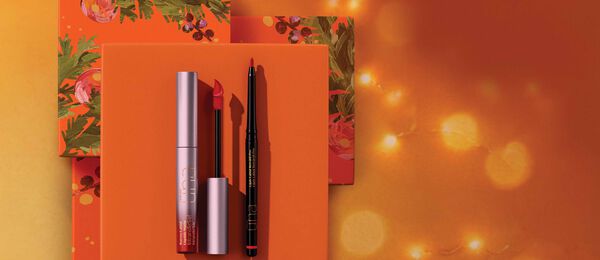 Kit Labial Líquido y Lápiz de Labios Rojo Natura Una (2 productos)