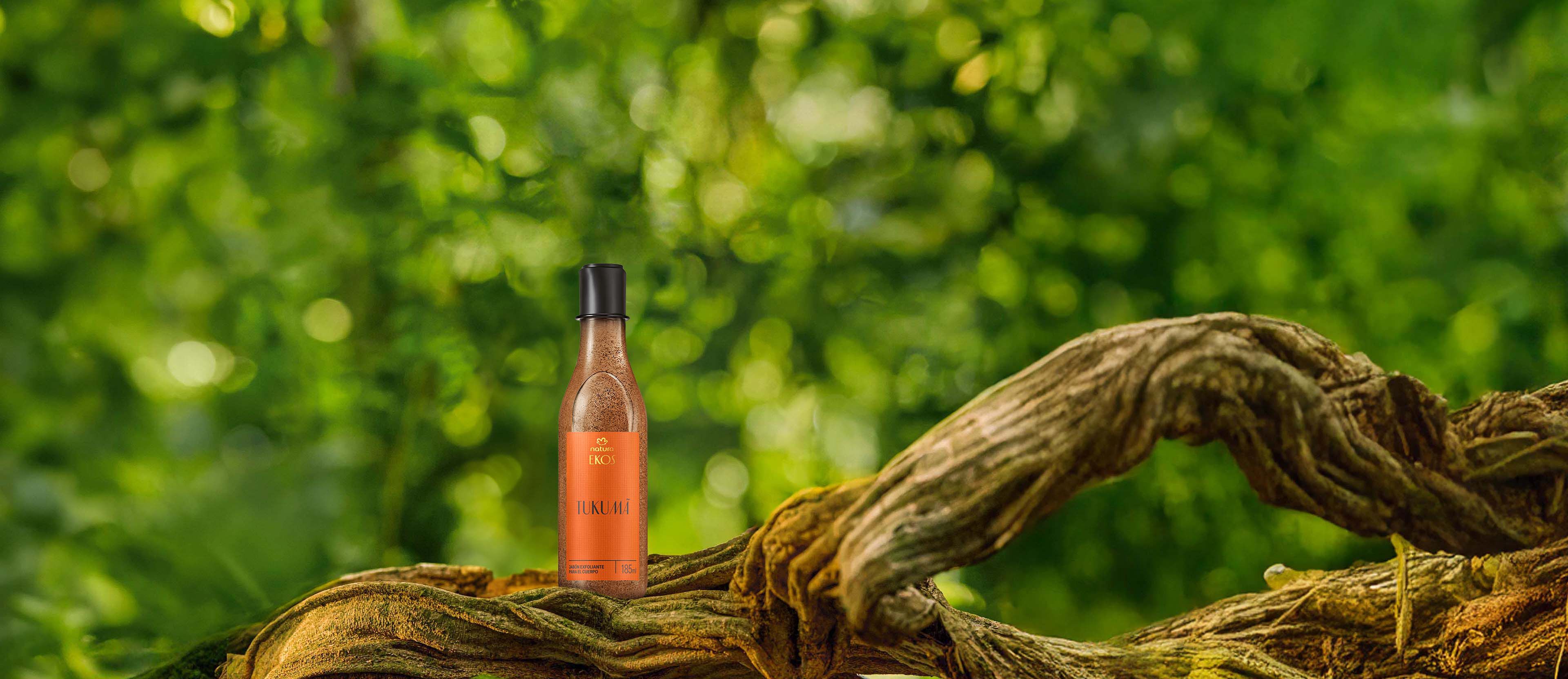 Jabón Líquido Exfoliante Corporal Ekos Tukumá