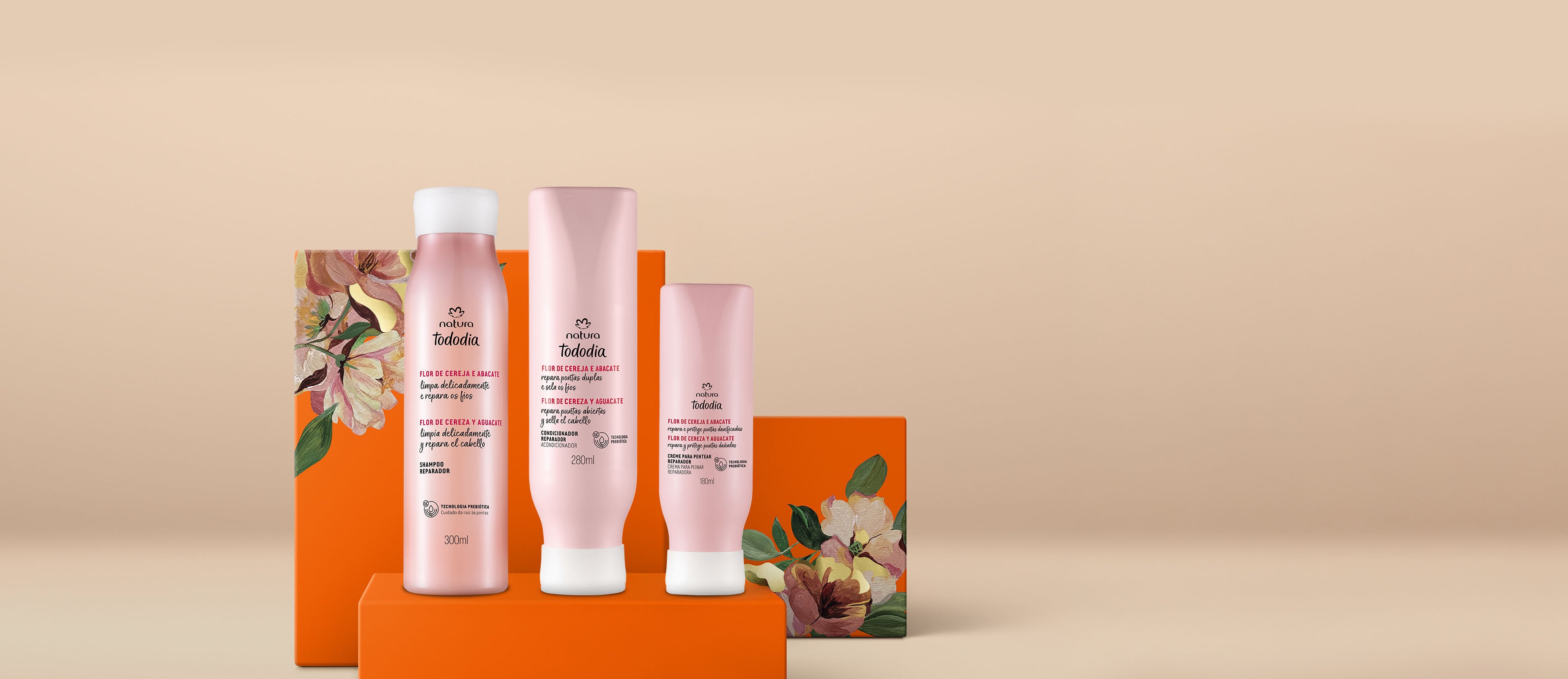 Regalo Madres Reparación Capilar (1 shampoo + 1 acondicionador + 1 crema para peinar)