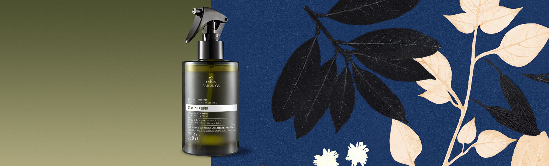 Spray de Ambientes Natura Bothanica Cyan Serenum