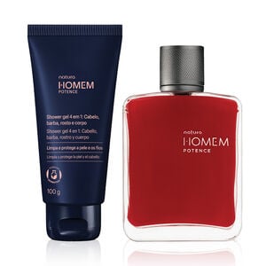 Kit Regalo Homem Potence + Jabon Liquido
