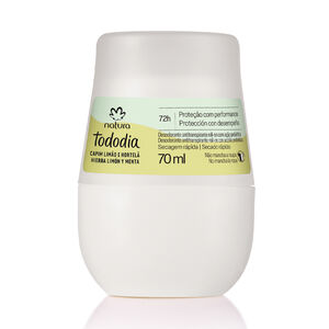 Desodorante Antitranspirante Roll-on Tododia Hierba Limón y Menta