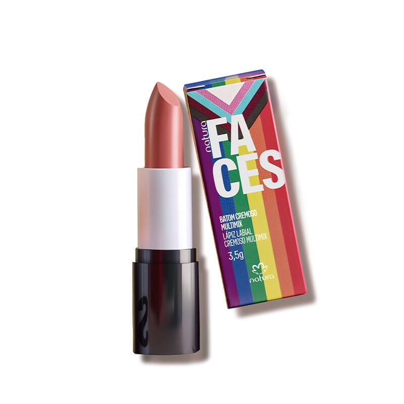 Faces Labial cremoso multimix cobre mystic 3,5 g