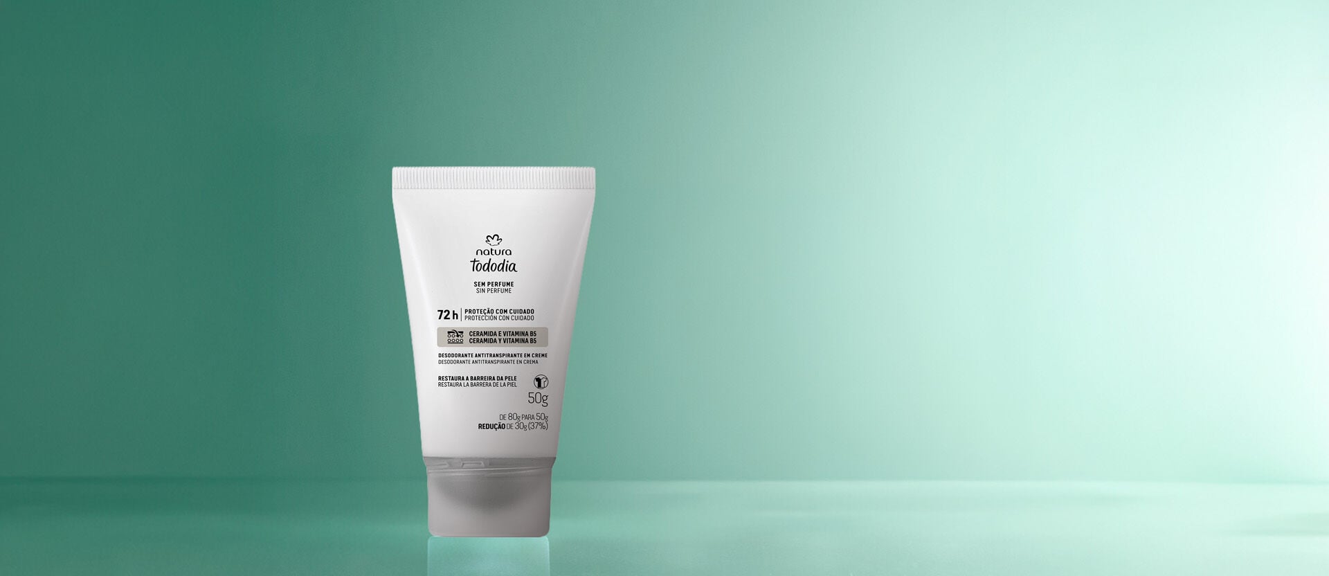 Desodorante en Crema Tododia Sin Perfume